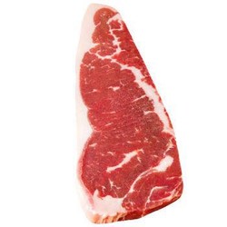 所味食光 澳洲进口 西冷牛排 500克/袋 2片装 谷饲 整肉原切 *3件 +凑单品