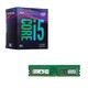 Intel 英特尔 i5-9400F CPU 处理器 + 金士顿 2666 8G 普条