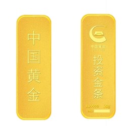 China Gold 中国黄金 Au9999薄片足金金条50g