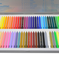 京东PLUS会员：SAKURA 樱花 FY-60 彩色蜡笔铁盒装 60色 +凑单品