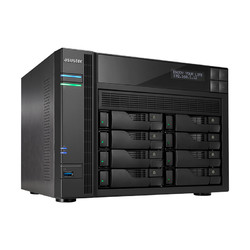 华芸 asustor AS6208T 网络存储器 NAS 云存储 8硬盘位 存储设备