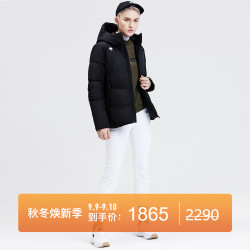 DESCENTE迪桑特 REGULAR FIT合身版型 女子加厚羽绒服 D8432PDJ79