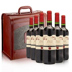贵妇小多美Dome干红葡萄酒 750ML*6支整箱礼盒装 +凑单品