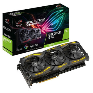 ASUS 华硕 ROG-STRIX GAMING GTX1660Ti A6G 显卡 