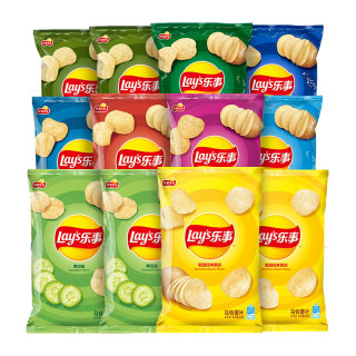 Lay's 乐事 薯片混合散装整箱 40g*12包