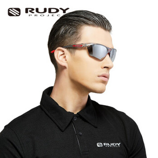 RUDY PROJECT运动骑行眼镜太阳镜2019年镀膜变色跑步户外骑行眼镜太阳镜STRATOFLY 镜面暗黑/镀膜黑