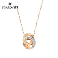 Prime会员 SWAROVSKI 施华洛世奇 5240525 双环相扣项链 *3件