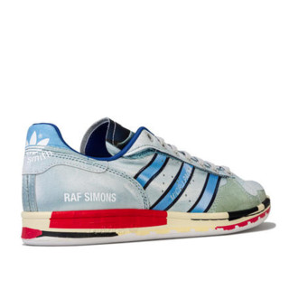 adidas Originals Raf Simons Micro Stan Smith系列系带平底男士休闲鞋运动鞋 Silver UK 10 