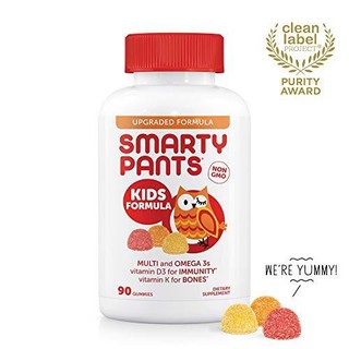 SmartyPants Kids Formula 每日软糖维生素软糖90粒