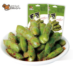 创食人 即食毛豆 28g*20袋