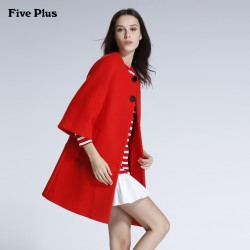 Five Plus/5+ 女士毛呢大衣外套 2JM1340640