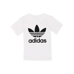 adidas kids 阿迪达斯 男婴童（0-3岁）三叶草-短袖上衣 CE4316