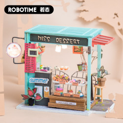 Robotime 若态 DIY小房子 DGM06 甜蜜量贩
