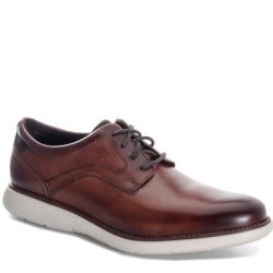 ROCKPORT 乐步 Garett Plain Toe 男士休闲皮鞋
