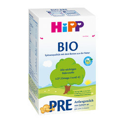 喜宝有机婴幼儿配方奶粉 HiPP BIO PRE 6盒装