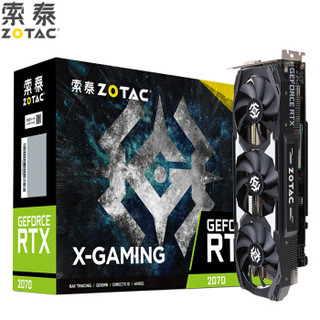 ZOTAC 索泰 RTX 2070 super X-GAMING V2 显卡 8GB