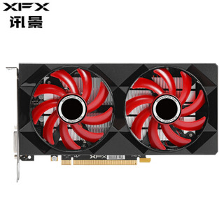 讯景（XFX）RX 550 4G 黑狼版 1091/6000MHz 128bit GDDR5 显卡