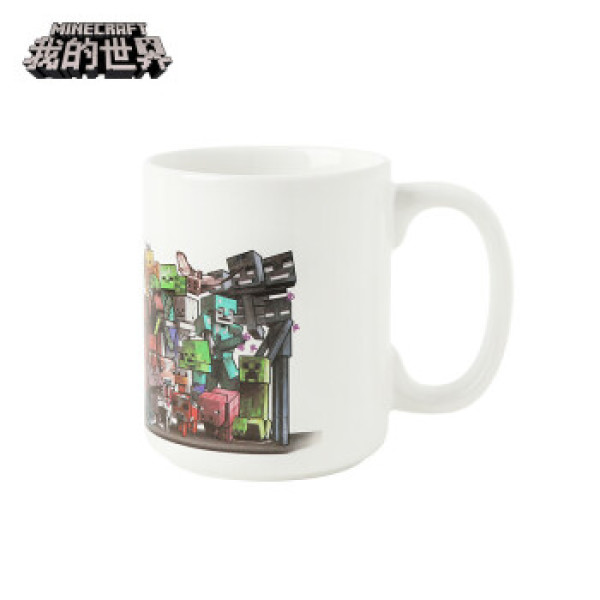 Minecraft 我的世界陶瓷杯 我的世界minecraft 角色集合马克杯水杯创意陶瓷杯牛奶杯咖啡杯mc周边 报价价格评测怎么样 什么值得买