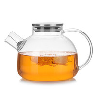 玻璃泡茶壶耐热养生壶过滤花茶壶透明凉水壶