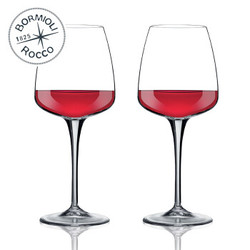 BORMIOLI ROCCO波米欧利意大利进口欧朗姆水晶玻璃高脚杯葡萄酒杯红酒杯 520ml两只 *3件