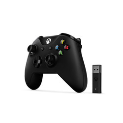 Microsoft 微软 Xbox One 无线手柄 + PC无线适配器+连接线
