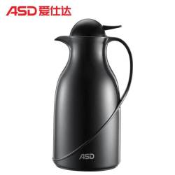 爱仕达(ASD)保温壶 RWB10P1WG 双层玻璃镀钢内胆家用玻璃钢保温水壶保温水具容量1000ml