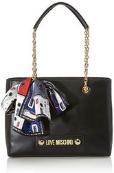 Love Moschino 女士 Borsa 小粒面 PU 手提包