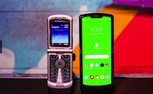 新品发售motorola摩托罗拉razr折叠屏手机
