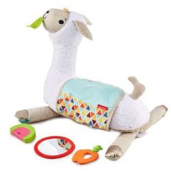 费雪(Fisher-Price)益智玩具婴儿玩具 感官启蒙之四合一萌宠羊驼趴趴乐 GHJ03