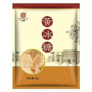 山菓 黄冰糖 多晶老冰糖 1kg