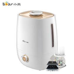 小熊(Bear)加湿器 JSQ-A40A2 5升净化升级版 银离子静音抑菌 办公家用卧室香薰机旋钮式有雾空气加湿器