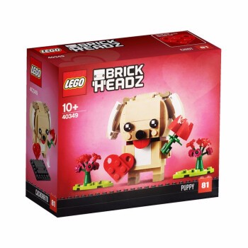 移动专享lego乐高40349情人节的小狗