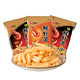 农心（NONG SHIM）欢乐时光虾条3连包组合 膨化食品 网红休闲零食小吃大礼包 90g*3包 *19件