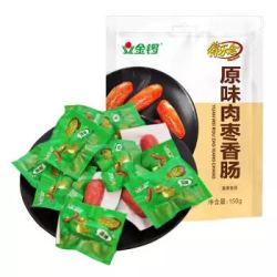 JL 金锣 火腿肠 得乐食原味肉枣香肠 150g *17件