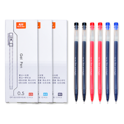 TRUECOLOR 真彩 GP118 大容量中性笔 0.5mm 12支