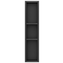 恒洁（HEGII）BS6030-015 模块化生态实木边柜（静谜黑）