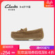 clarks 其乐儿童牛皮豆豆鞋Crackling Flo