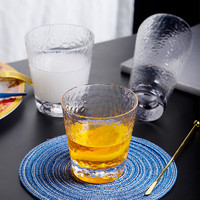 欧式家用玻璃杯 耐热水杯茶杯 牛奶杯网红ins简约早餐杯 透明杯子