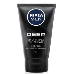 买一送一 NIVEA 妮维雅 男士洗面奶 深黑DEEP 100g+50g