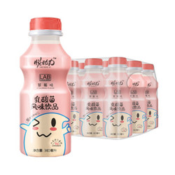 悦动力 草莓味乳酸菌风味饮品 340ml*12瓶 丹麦进口菌种 *6件