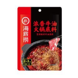 海底捞 火锅底料浓香牛油 150g*3袋