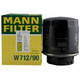 MANN 曼牌 W712/90 机油滤芯 适用大众/斯柯达