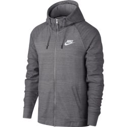 耐克(NIKE)18秋冬男子圆领连帽运动夹克吸汗排湿AQ8392-036