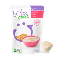 临期：Organic澳洲贝儿 有机婴儿燕麦粉婴幼儿米粉125g *12件