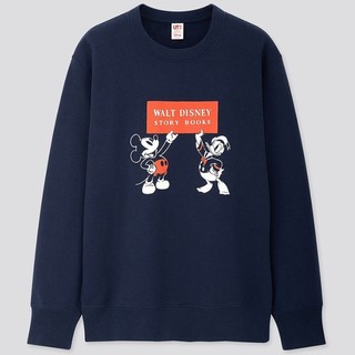 UNIQLO 优衣库 男装/女装/亲子装运动衫卫衣 425718 藏青色 160/76A/XS