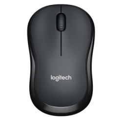 罗技(Logitech)M220 无线静音鼠标 灰色 黑色