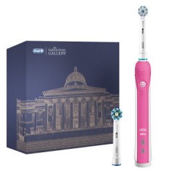 欧乐B(Oral-B)电动牙刷博物馆礼盒 P2000粉色 *2件