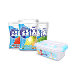 益达(Extra) 口香糖储物盒装(薄荷+西瓜+蜜瓜)168g *2件
