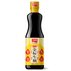 加加 酱油 金标生抽 特级酿造 0%添加色素 炒菜凉拌调味品 245ML *10件