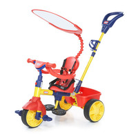 Little Tikes小泰克儿童推车户外运动玩具三轮车脚踏车玩具- 4合1多功能三轮车 *2件